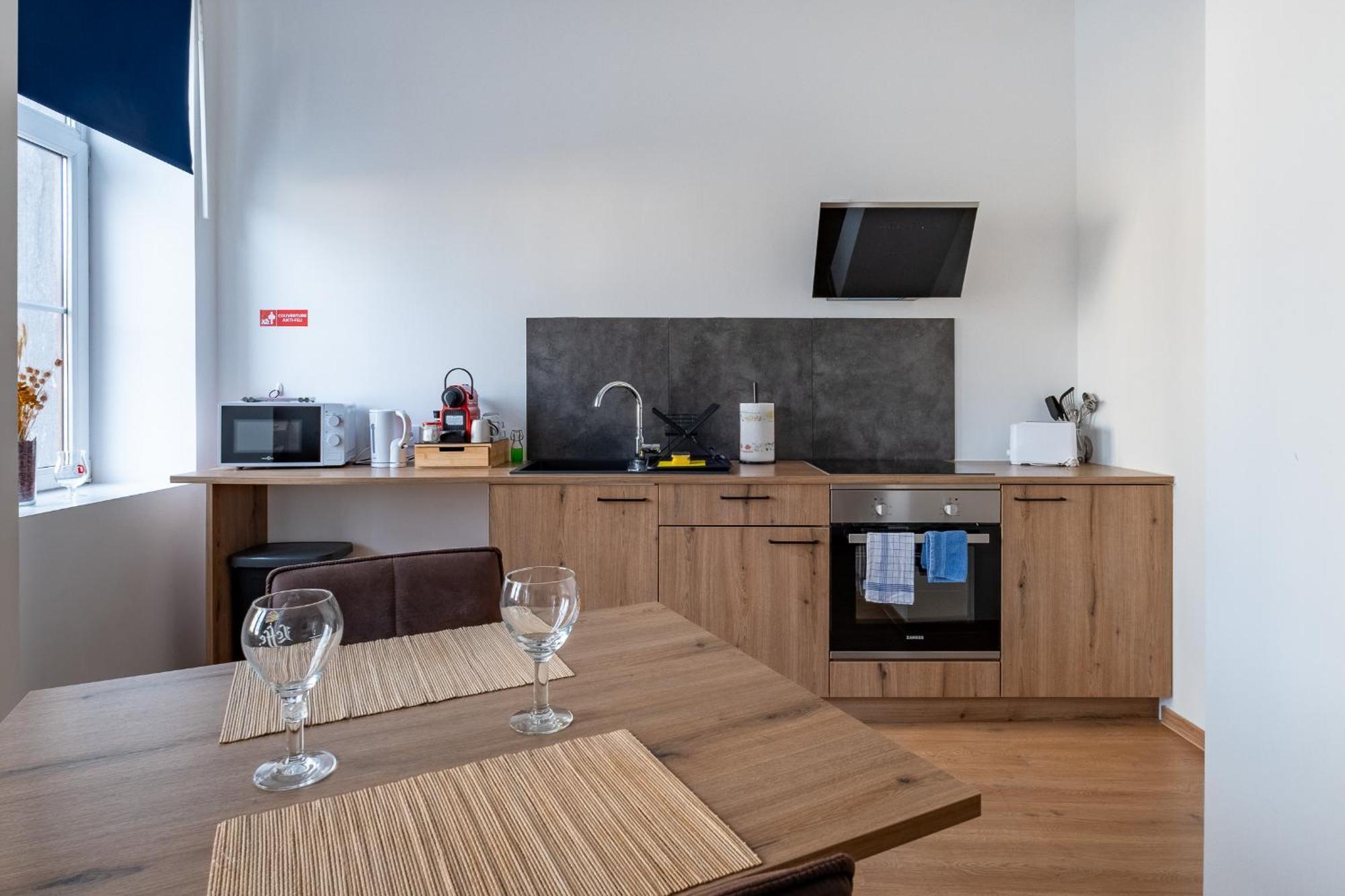Nomad Apartments - Vue Collegiale Dinant Exteriér fotografie